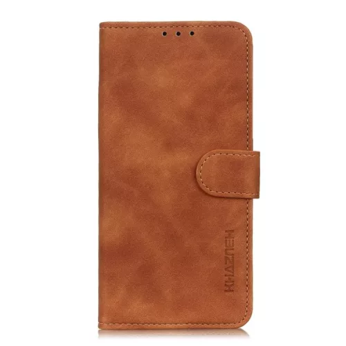 Honor Magic8 Lite KHAZNEH retro mintás fliptok barna tok- 2 kép