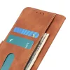 Honor Magic8 Lite KHAZNEH retro mintás fliptok barna tok- 5 kép