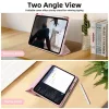 iPad 10.9 2022, iPad 11 2025 készülékhez 3 részes TPU fliptok műb- 6 kép