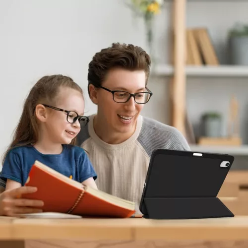 iPad 10.9 2022, iPad 11 2025 készülékhez való 3 részesen hajthat�- 7 kép