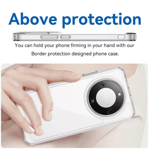 Honor Magic8 Lite Színes sorozat akril hibrid TPU telefontok (átlát- 4 kép