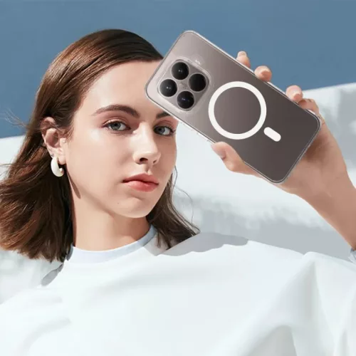 Xiaomi 17T 5G MagSafe átlátszó akril PC és TPU hibrid telefontok t- 3 kép