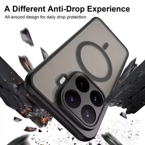 Xiaomi 17T Pro 5G készülékhez Fan Dun sorozatú TPU hibrid PC matt - 4 kép