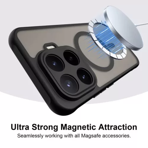 Xiaomi 17T Pro 5G készülékhez Fan Dun sorozatú TPU hibrid PC matt - 5 kép