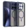 Xiaomi 17T Pro 5G készülékhez Fan Dun szériás TPU + PC hibrid, matt MagSafe telefontok (kék) tok