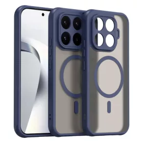   Xiaomi 17T 5G készülékhez Fan Dun sorozatú TPU hibrid PC matt MagSafe telefontok (kék) tok