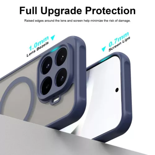 Xiaomi 17T 5G készülékhez Fan Dun sorozatú TPU hibrid PC matt MagS- 3 kép