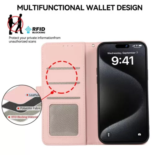 Honor X9d 5G / Magic8 Lite ABEEL finom textúrájú, illesztett RFID-b- 4 kép