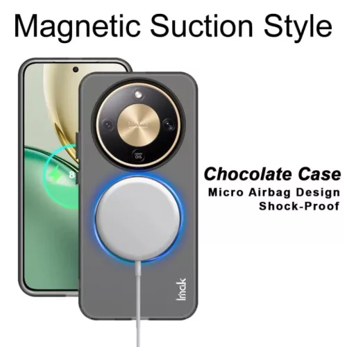 Honor X70 5G / Magic8 Lite / X9d 5G IMAK Chocolate Series TPU + PET Ma- 2 kép