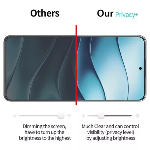 Xiaomi 17T 5G készülékhez teljes fedésű, fekete szegélyű, betek- 7 kép
