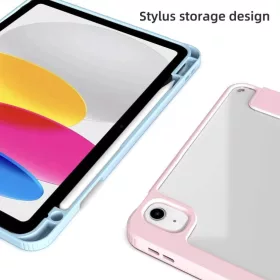 iPad 10.9 2022, iPad 11 2025 készülékhez  PU bőr táblagép tok Ap- 2 kép