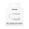 Samsung gyári USB-C - 3.5mm jack átalakító adapter fehér (EE-UC10-887276367231 4 kép