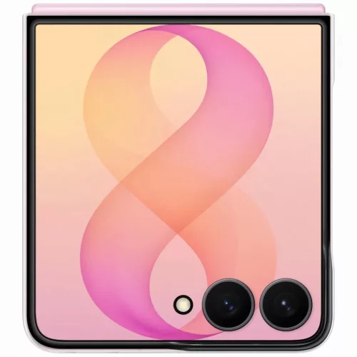  Samsung Galaxy Z Flip8 átlátszó Clear Magnet tok-8806099229832 5 kép