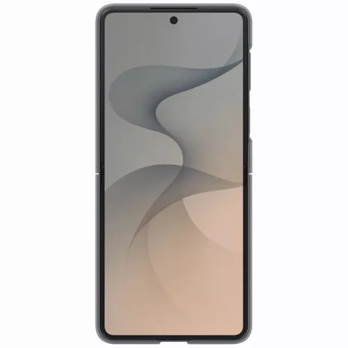  Samsung Galaxy Z Flip8 fekete szilikon gyűrűs mágneses tok-8806099229399 3 kép