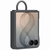  Samsung Galaxy Z Flip8 fekete szilikon gyűrűs mágneses tok-8806099229399 5 kép