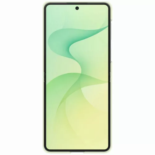  Samsung Galaxy Z Flip8 zöld Silicone Ring Magnet tok-8806099229351 3 kép