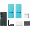  Samsung Galaxy Z Fold8 Ultra zöld Silicone Magnet tok-8806099229283 5 kép