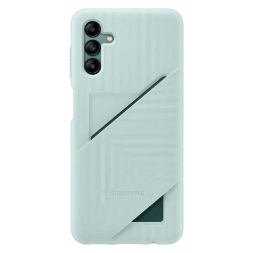 Samsung Galaxy A04S Card Slot szilikon gyári tok zöld (EF-OA047TGEGW-8806094619201 4 kép