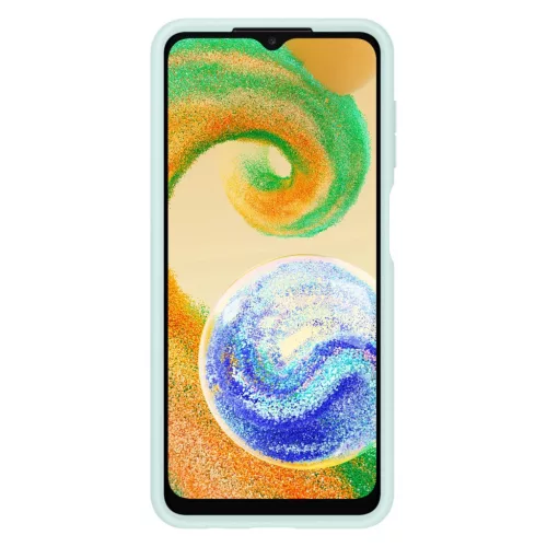 Samsung Galaxy A04S Card Slot szilikon gyári tok zöld (EF-OA047TGEGW-8806094619201 2 kép