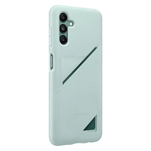 Samsung Galaxy A04S Card Slot szilikon gyári tok zöld (EF-OA047TGEGW-8806094619201 3 kép