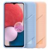 Samsung Galaxy A13 4G Card Slot TPU gyári tok barack színű (EF-OA13-8806094330243 3 kép
