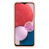 Samsung Galaxy A13 4G Card Slot TPU gyári tok barack színű (EF-OA13-8806094330243 4 kép