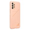 Samsung Galaxy A13 4G Card Slot TPU gyári tok barack színű (EF-OA13-8806094330243 6 kép