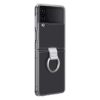 Samsung Galaxy Z Flip4 Samsung Clear Flower Cover TPU gél tok átlát-8806094483444 1 kép