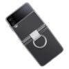 Samsung Galaxy Z Flip4 Samsung Clear Flower Cover TPU gél tok átlát-8806094483444 4 kép