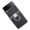 Samsung Galaxy Z Flip4 Samsung Clear Flower Cover TPU gél tok átlát-8806094483444 4 kép