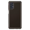 Samsung A32 5G Samsung Soft Clear gyári szilikon tok fekete (EF-QA326-8806090963193 5 kép