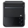 Samsung Galaxy Z Flip 4 Samsung EF-VF721LBEGWW Leather tok fekete gyá-8806094497649 2 kép