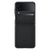Samsung Galaxy Z Flip 4 Samsung EF-VF721LBEGWW Leather tok fekete gyá-8806094497649 3 kép