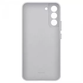 Samsung Galaxy S22 Plus EF-VS906LJE gyári bőr tok világos szürke-8806092985087 2 kép
