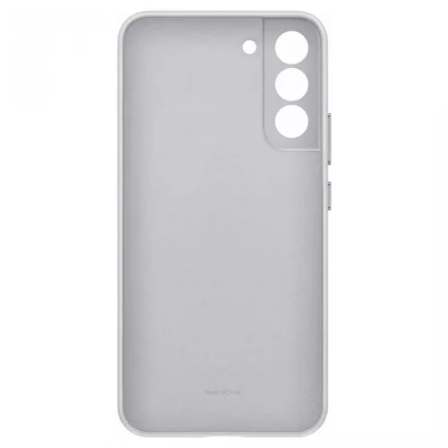 Samsung Galaxy S22 Plus EF-VS906LJE gyári bőr tok világos szürke-8806092985087 2 kép