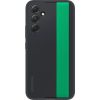 Samsung Galaxy A54 5G gyári szilikon tok zöld pánttal fekete (EF-XA-8806094920420 1 kép