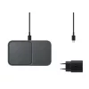 Samsung EP-P5400TBE Duo Pad vezeték nélküli Qi töltőállomás + a-8806092978522 4 kép
