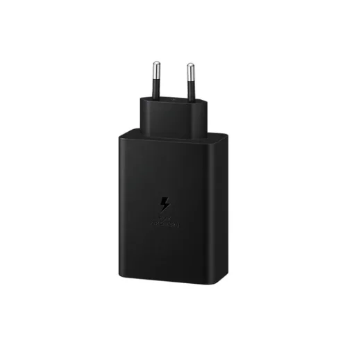 Samsung Trio hálózati töltő adapter 65W fekete (EP-T6530NBE)-8806092673885 2 kép