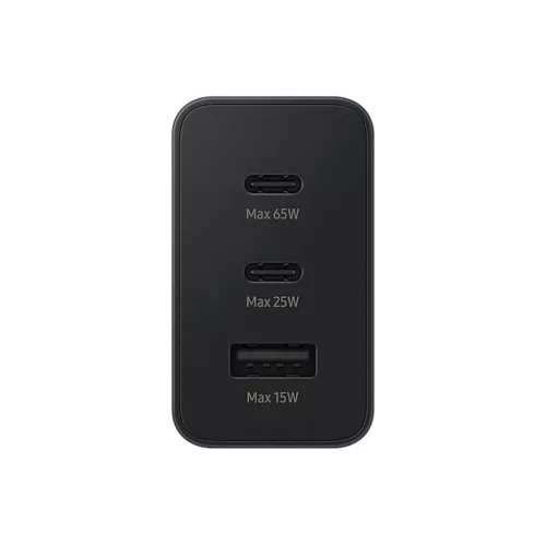 Samsung Trio hálózati töltő adapter 65W fekete (EP-T6530NBE)-8806092673885 3 kép