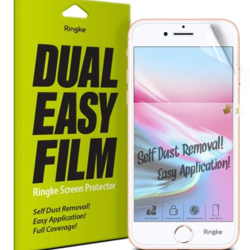 iPhone 6/6S/7/8/SE 2020/SE 2022 kijelzővédő PET fólia Ringke Dual Easy 2x (ESAP0001-RPKG)