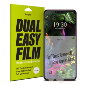 Ringke Dual Easy 2x kijelzővédő PET fólia LG G8 ThinQ-8809659043367 1 kép