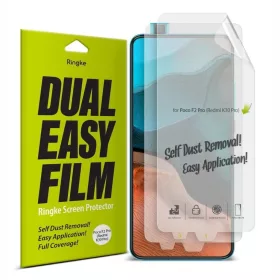   Ringke Dual Easy 2x kijelzővédő PET fólia Xiaomi Redmi K30 Pro / Poco F2 Pro (ESXI0006)