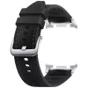 Samsung Galaxy Watch 8 / 8 Classic (40 /44 /46 mm) fekete hibrid szíj-8806097461012 3 kép