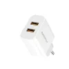 Gyors töltő Foneng 2x USB EU45 + USB Lightning kábel, hálózati t�-6970462518662 3 kép