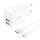 Foneng EU53 2xUSB-A 2,4A Fehér hálózati USB töltő adapter + USB-A-6970462512271 1 kép