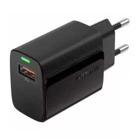 Foneng EU64 USB-A töltő fekete-6970462514367 2 kép
