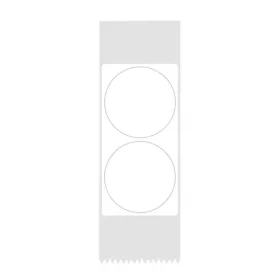Hőnyomtató címkék Niimbot matrica T 14x28mm 200 db (Fehér Kör)-6975746636704 2 kép