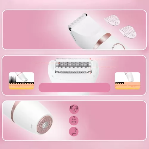 MAXGROOM M-105 3 az 1-ben női test- és arctrimmer - Fehér-5907769388774 3 kép
