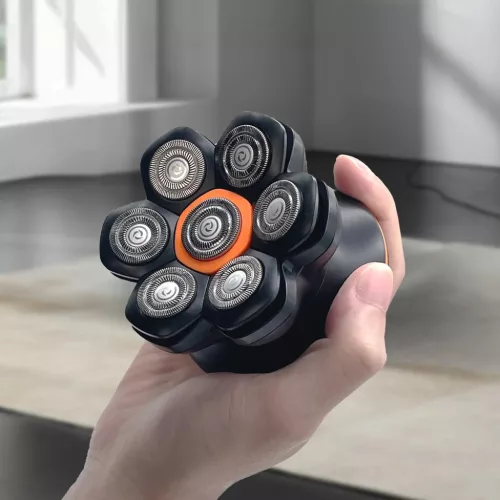 MAXGROOM JK-1688 Elektromos Borotva Fejre és Szakállra - Fekete-5907769388835 9 kép