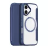  iPhone 17 Air Kék Dux Ducis Skin X Pro tok MagSafe-fel és pénztárcával